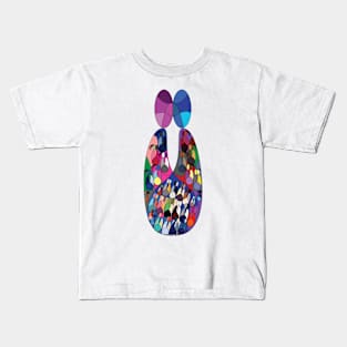 love and romance illustration Kids T-Shirt